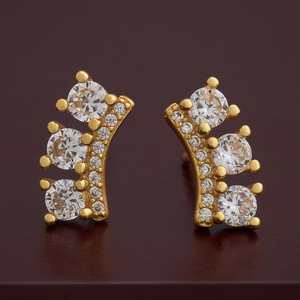 Straightforward Elegance 92.5 <b>Sterling</b> <b>Silver</b> Geometric <b>Stud</b> & Hoop Earrings Trendy Engagement Wedding Party Gift - Product Image 5