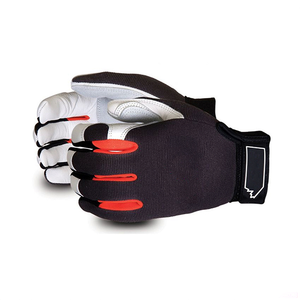 Guantes de impacto de medio dedo para deportes al aire libre y ciclismo Guantes DE TRABAJO mecánicos ligeros con protección para manos y brazos - Product Image 3