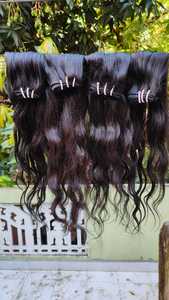 Extensiones de pelo crudo indio de un solo donante vendedor indio al por mayor y pedidos a granel aceptados servicio OEM - Product Image 3