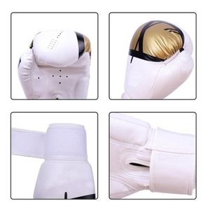 Guantes de boxeo personalizados Entrenamiento DE LUCHA Boxeo personalizado Logotipo personalizado y guantes de boxeo de color Guantes DE SEGURIDAD deportivos para la venta - Product Image 5