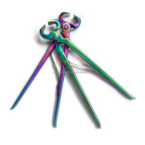 Las mejores pinzas para herradores Farrier Horse Hoof Nipper Trimmer Half Rounded Cutter Instrumentos veterinarios de acero inoxidable - Product Image 5