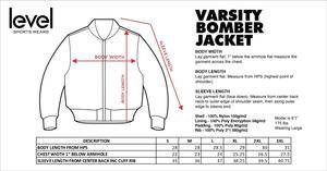 CustomLeather manga béisbol Varsity chaqueta más tamaño Varsity Bomber chaqueta para hombres Casual chaquetas de invierno para hombre - Product Image 6