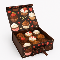 Boîte cadeau pliable magnétique personnalisable avec carton rigide durable pour un emballage de marque haut de gamme