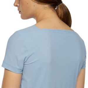 JOXAR 2023 QUALITÉ SUPÉRIEURE VENTE CHAUDE PERSONNALISÉE EN GROS ÉQUESTRE CONFORTABLE ÉQUITATION FEMMES T-SHIRT EN JERSEY À COL BATEAU - Product Image 6