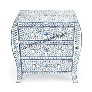 <b>Bone</b> Inley Bed Side Table-Modern Design High Quality Handcrafted Home Decoration for Get Well Use - Product Image 3