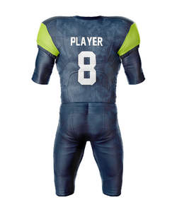 Uniforme de Fútbol Americano Personalizado, Talla Grande, Verano, Calidad Superior, Poliéster, Manga Corta, Sublimación - Product Image 5