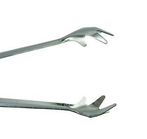 High Quality ekitchen Stainless Steel Star Ice <b>Tong</b> - Product Image 4