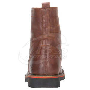 Nouvelles chaussures de course en cuir imperméables confortables pour moto avec fermeture éclair, haute qualité, antidérapantes - Product Image 4