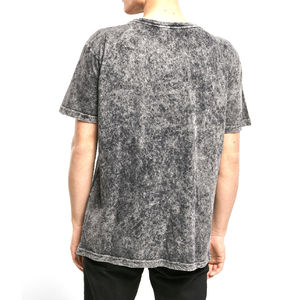 New Arrival Acid Wash Custom Made Short Round Neck Blank Cotton Plain Different Colors Blank Streetwear T <b>Shirt</b> <b>for</b> <b>Men</b> - Product Image 3