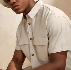 Men's Custom Printed Logo Embroidered <b>Crocheted</b> Summer Terry Two-Piece Cotton Casual Sweat Suit <b>Set</b> Quick Dry - Product Image 2