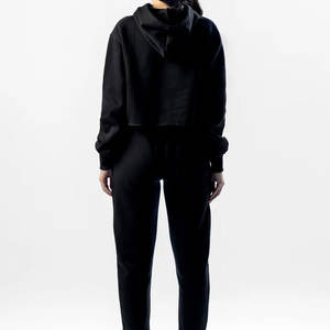 Women's Winter Streetwear Comfortable Hooded <b>Crop</b> <b>Top</b> <b>Hoodies</b> Hot Selling Premium Quality Women <b>Crop</b> Hoodie - Product Image 4