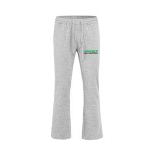 Pantalon évasé décontracté tendance pour homme Pantalon en molleton de coton à la mode avec fermeture à cordon et logo personnalisé - Product Image 1