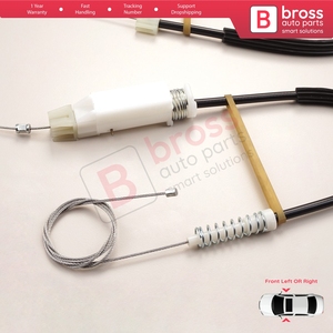 Kit de réparation de lève-vitre BWR5025 avant gauche ou droit pour A5 Sportback 8TA 8T8 2008-2017 8T8837461 8T8837462 - Product Image 5