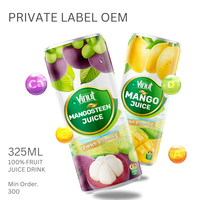 Verrijken Vitamine 325Ml Vruchtensapdrank: Ananas, Passie, Mangovrij Monster-Private Label-Groothandel Frisdrank