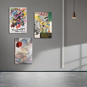 Vente chaude 20x30 CM Métal Signe Salon Exposition Mur Art Drôle <span class=keywords><strong>Suisse</strong></span> Ligne Art Tin Plaque Vintage Métal Mur Affiche - Product Image 2