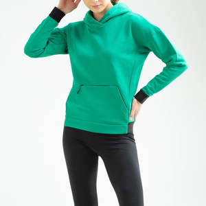 Sudadera con Capucha de Manga Larga para Mujer, Transpirable, con Bolsillos Tipo Canguro, Sudadera Personalizada para Mujer - Product Image 3