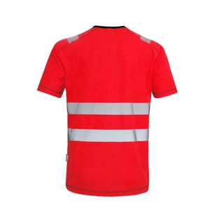 Camiseta de Seguridad de Alta Visibilidad para Hombre, Reflectante, de Manga Corta, para Construcción, de Alta Calidad, Venta al por Mayor - Product Image 2