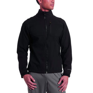 Veste softshell avec logo personnalisé bon marché pour hommes, vêtements de travail d'extérieur imperméables, fabricant de coupe-vent de randonnée - Product Image 3