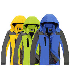 Veste Softshell de Sport de Plein Air d'Hiver pour Hommes, Imperméable, Respirante avec Caractéristique Coupe-Vent, Col Montant, Logo Personnalisé, Directe Usine - Product Image 6