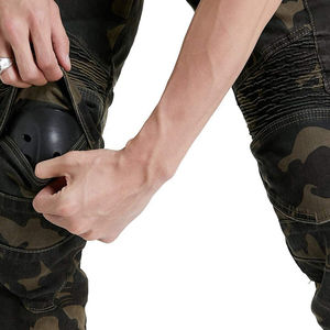 Jean de moto pour homme D-Ride Moto, camouflage respirant, séchage rapide, vêtements de sport protecteurs, taille plus, pantalon de moto avec protection Kavler, OEM - Product Image 4