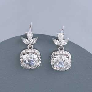 Boucles d'oreilles pendantes en argent 92,5, accessoire de mode 191547 - Product Image 2