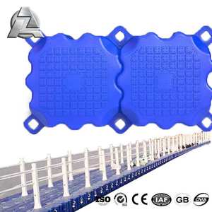 Kits de plate-forme d'eau standard Pontons flottants modulaires <span class=keywords><strong>en</strong></span> plastique Bateaux de <span class=keywords><strong>ponton</strong></span> de mer à vendre - Product Image 2