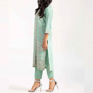 Vestidos paquistaníes Salwar Kameez/vestido de gasa para mujer/Salwar Kameez mujeres nueva llegada pakistaní últimos diseños vestido de fiesta - Product Image 3