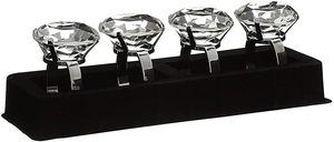 Rond de serviette en métal de luxe forme papillon élégante pour la décoration de table de fête matériau en papier bois articles ménagers en vrac pour table à manger - Product Image 3