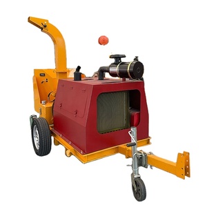 Electric Diesel Engine <b>Wood</b> <b>Log</b> Chipper for Garden Tree Branches Used/New Construction Forestry Machinery Motor Pump Gear - Product Image 4