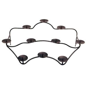 Bougeoir votif en métal pour mariages, patio, cuisine, salle à manger et tables basses - Product Image 2