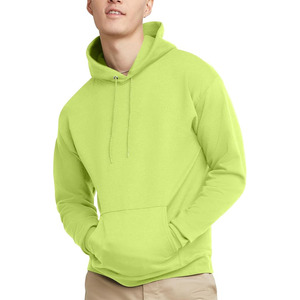 เสื้อฮู้ดผ้าฝ้ายฟลีซสำหรับผู้ชายแบบสั่งทำพิเศษ ใส่โลโก้และข้อความของคุณเอง เสื้อฮู้ดแบบสวมหัวสำหรับผู้ชาย - Product Image 1