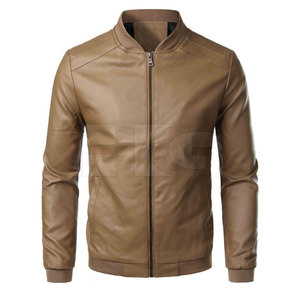 2023 New Arrival High Quality <b>Leather</b> Made Fashion Men <b>Jacket</b> With Low MOQ Men Fashion <b>Leather</b> <b>Jacket</b> - Product Image 1