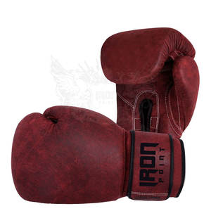 Gants de boxe d'entraînement en cuir 2025 Double couture Performance durable Personnalisable - Product Image 5