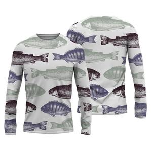 Camisetas de Pesca de Manga Larga con Impresión por Sublimación, en Venta, Material de Poliéster y Spandex - Product Image 3