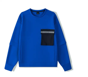2024 sudadera 100% algodón High Street pullover sudadera sin forro diseño personalizado color tamaño transpirable sudadera de secado rápido - Product Image 6