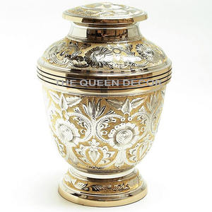 Prix de gros de qualité supérieure meilleur chien en laiton métal urnes de crémation pour animaux de compagnie pour le stockage des cendres humaines bocaux et Pots fournitures - Product Image 4