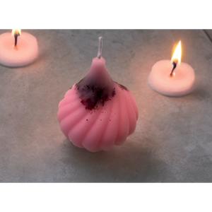 Candela di cera di paraffina a cono attorcigliata fatta a mano con stoppino di cotone per decorazioni per la casa per matrimoni pasqua chiesa natale con Logo personalizzato - Product Image 2