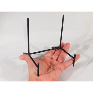 Soporte de teléfono móvil de diseño antiguo Premium de alta calidad acabado con recubrimiento en polvo negro forma y tamaño personalizados - Product Image 3