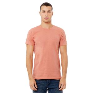 Elegante Camiseta con cuello redondo para hombre, diseño de punto de manga corta en blanco, cómoda y versátil, Ideal para serigrafía personalizada - Product Image 1