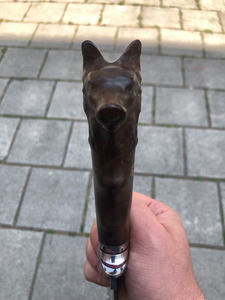 Étuis en cuir personnalisés en gros pour couteaux de chasse et de camping, imperméables, durables, lame en acier à haute teneur en carbone, manche en bois, bricolage - Product Image 4