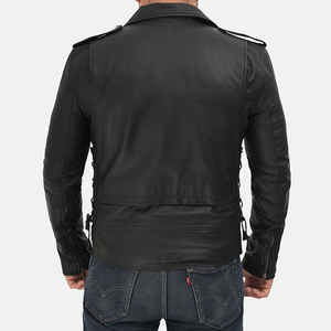แจ็กเก็ตหนังแท้สำหรับขี่มอเตอร์ไซค์ผ้าแคนวาสป้องกันรังสียูวีกันลมมีสไตล์สินค้ามาใหม่ล่าสุด - Product Image 2