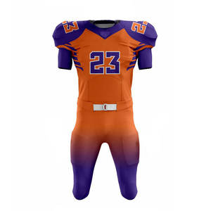 ชุดกีฬาอเมริกันฟุตบอลชุดทีมพลัสไซส์ชุดทีมออกแบบได้ตามต้องการ - Product Image 1