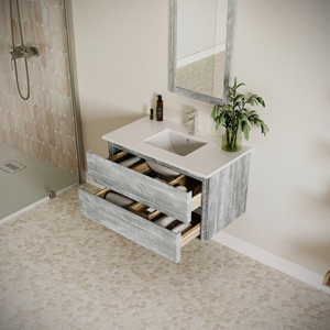 Modern Ready-to-Assemble Wooden Cabinets Home Furniture Set with Wood <b>Metal</b> Sides for Bedroom Kitchen Living Room-Wholesale - Product Image 3