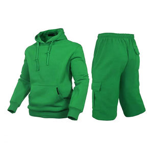 Sports Wear Workout Casual Wear Outfit Unique Style Sports Wear Unisex <b>Hoodies</b> <b>and</b> <b>Shorts</b> <b>Set</b> Long Lasting Durable Tracksuits - Product Image 3