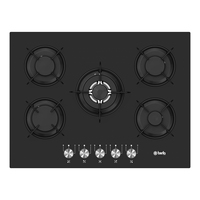 Cocina de Gas de Mesa de 2 Quemadores en Oferta, Electrodoméstico de Cocina de Alta Calidad, Ahorro de Energía, Fácil Limpieza, Diseño Inoxidable, 5 Años de Garantía