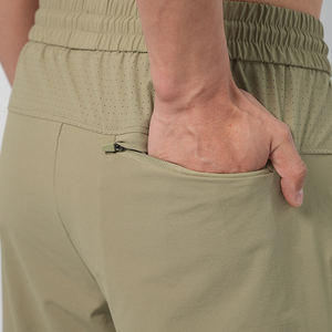 Vente chaude Jogger Hommes Pantalon De Survêtement En Plein Air Athlétique Pantalon Dos Maille Fermeture Éclair Poche Surdimensionné Gym Sport Pantalon Pour Hommes - Product Image 3