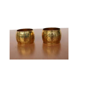 Anneau de serviette en laiton fait à la main, vente en gros, décoration de Table, anneau de serviette de mariage et utilisation à la main pour un prix bas - Product Image 4