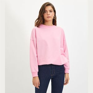 Sudadera de Invierno para Mujer de Alta Calidad, Cómoda, Elegante, Relajada, Suave, Moderna, Lisa, Térmica, Larga, Transpirable, Tejida en la Parte Delantera - Product Image 1