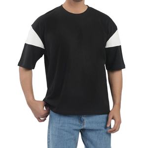 Fabricante de Ropa al por Mayor OEM, Camiseta Unisex Holgada, Lisa, con Logotipo Personalizado, 100% Algodón, de Secado Rápido - Product Image 1
