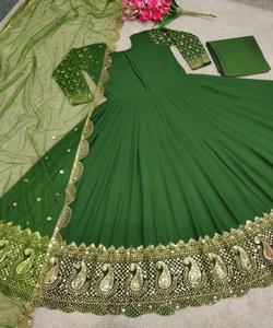 Lahenga Choli indien traditionnel, robe en soie colorée rose, vêtement ethnique Bo Dupatta pour mariage, festival, tenue moderne - Product Image 5